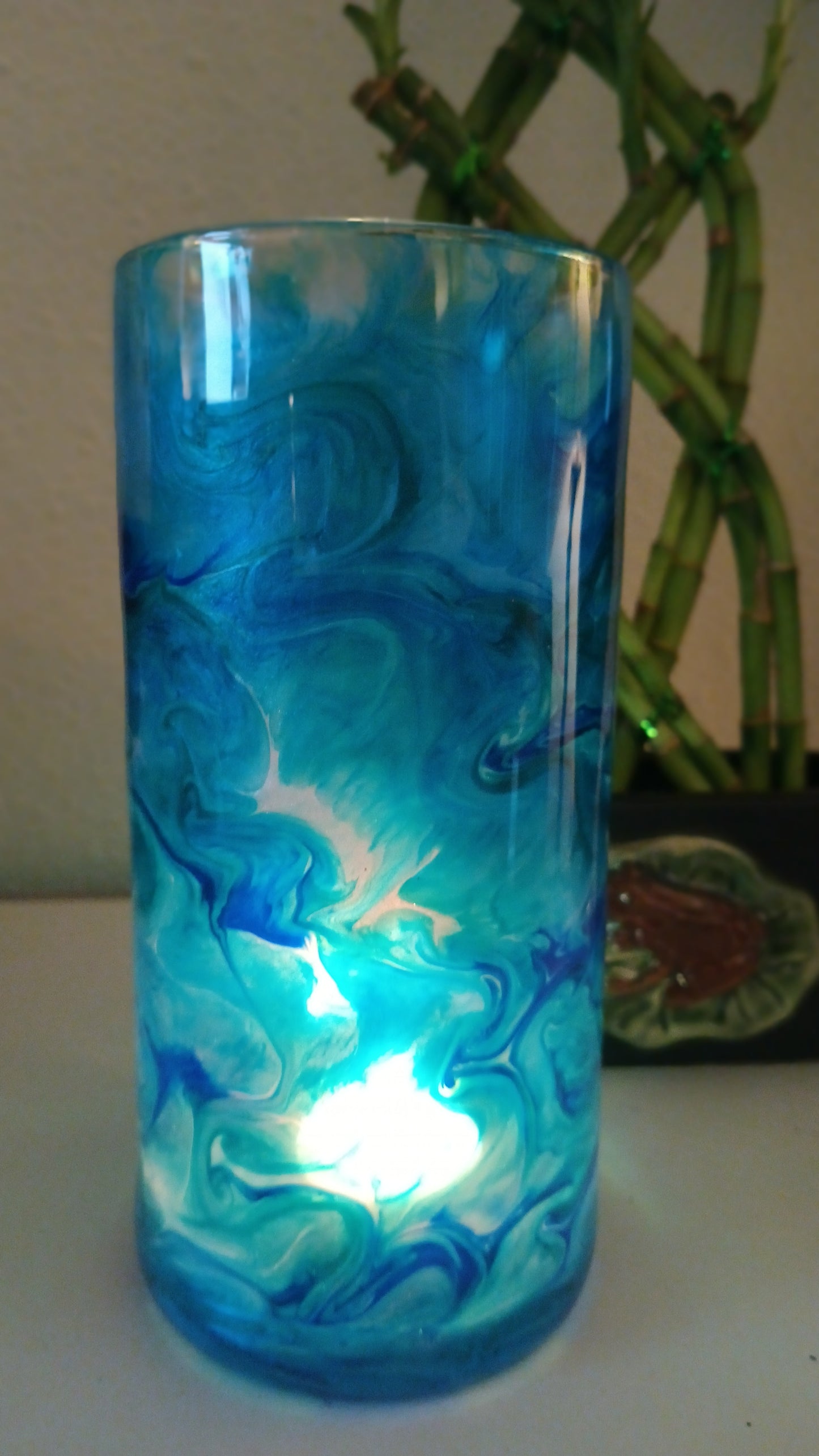 Blue vase