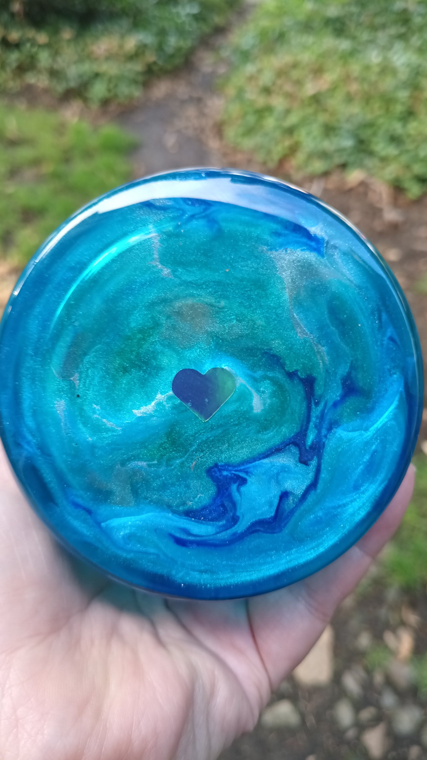 Blue vase
