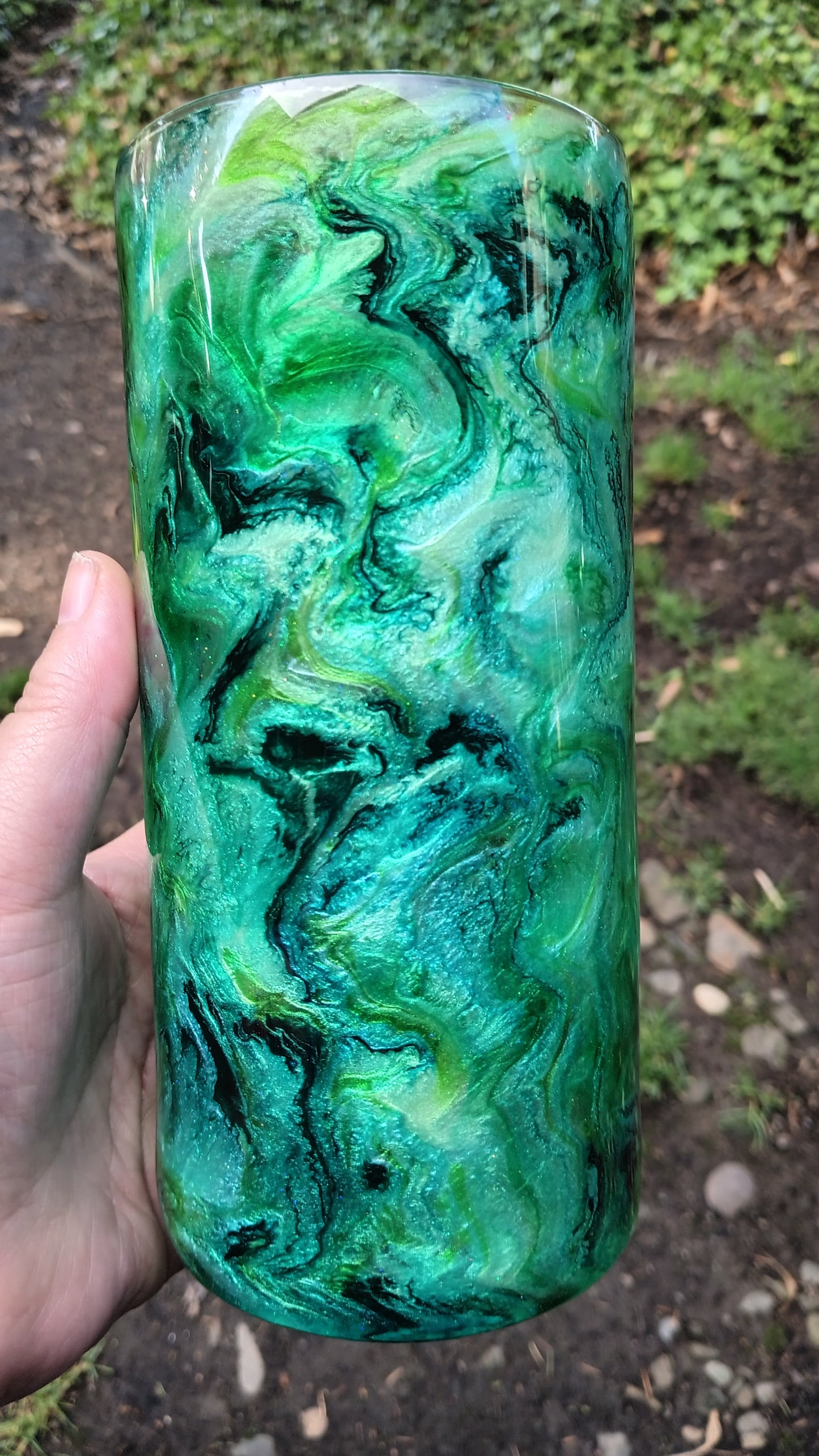 Green Vase