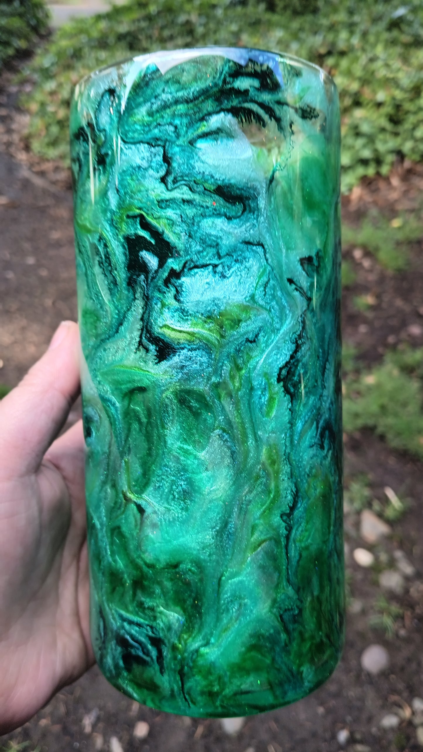 Green Vase