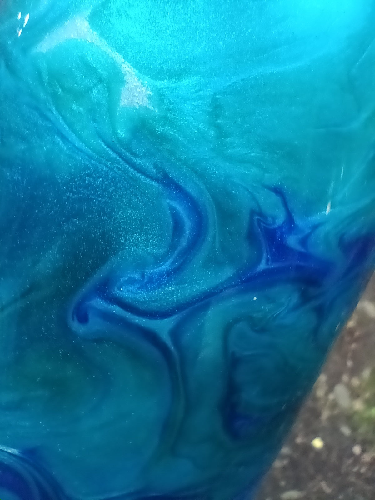 Blue vase
