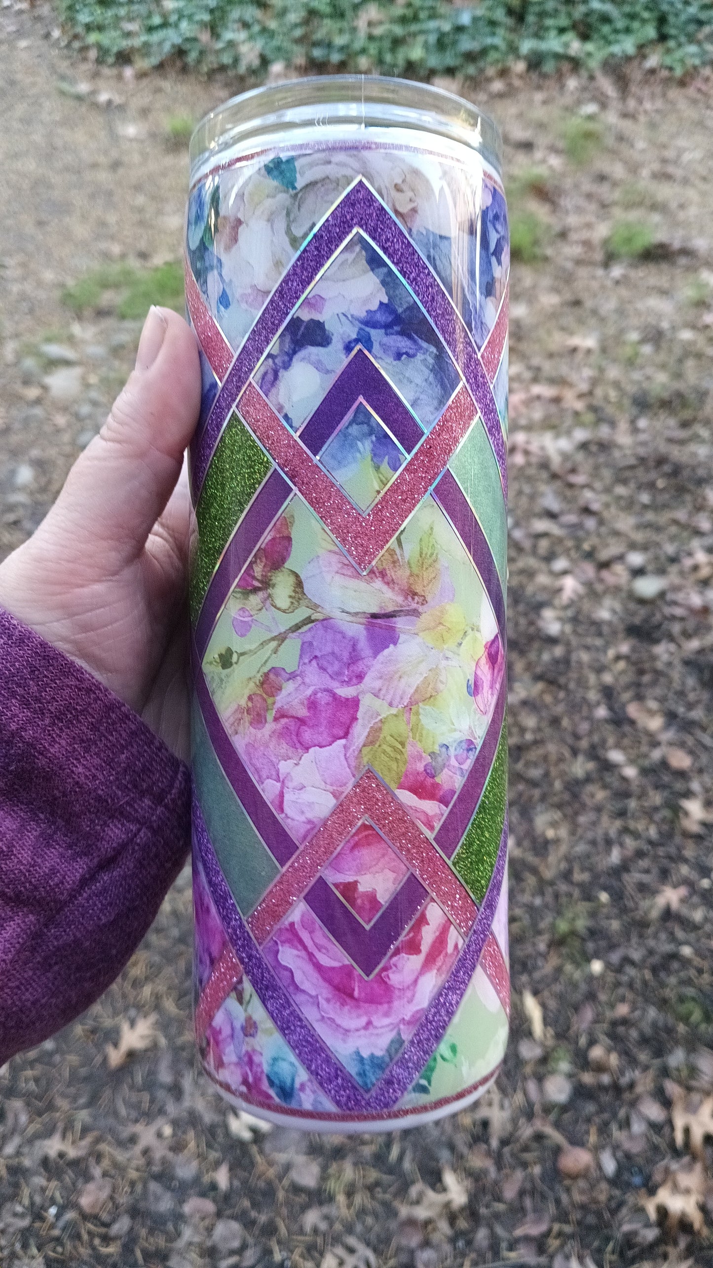 Floral 20oz Skinny