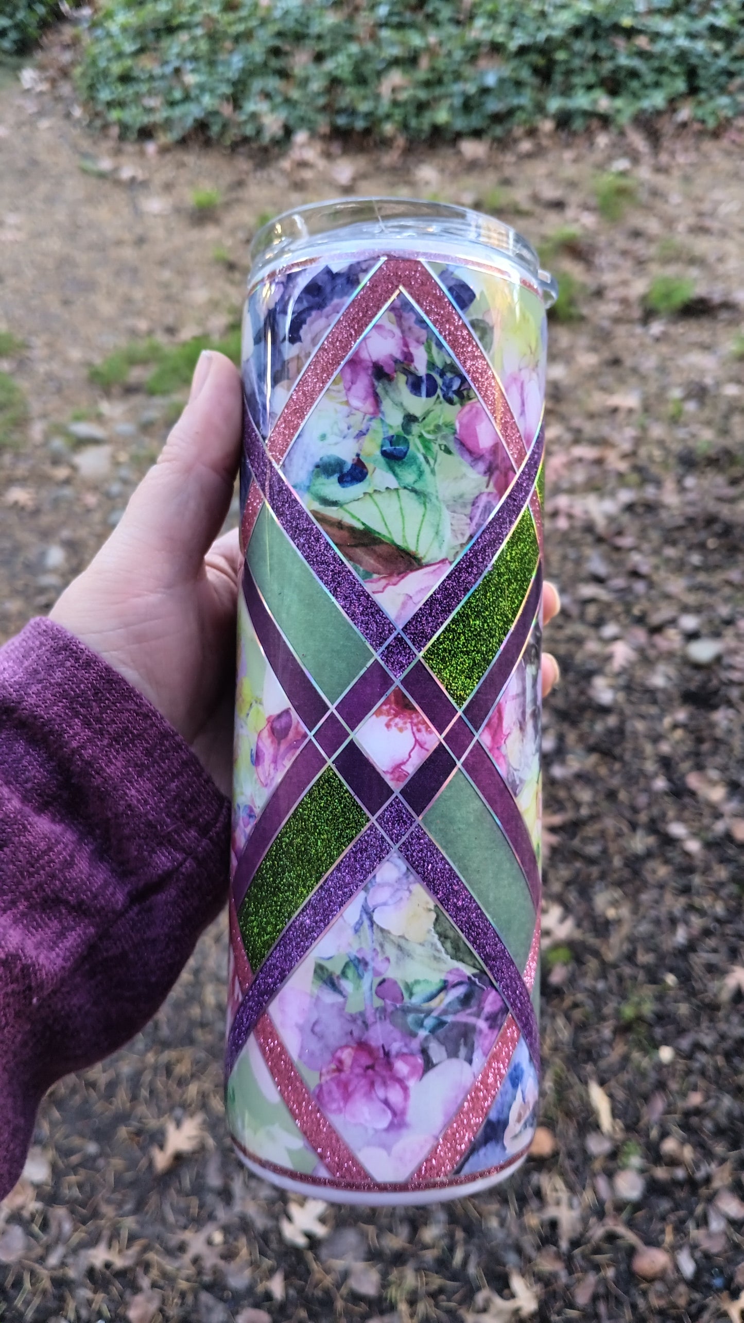 Floral 20oz Skinny