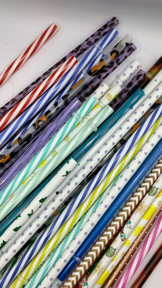 9" Straws