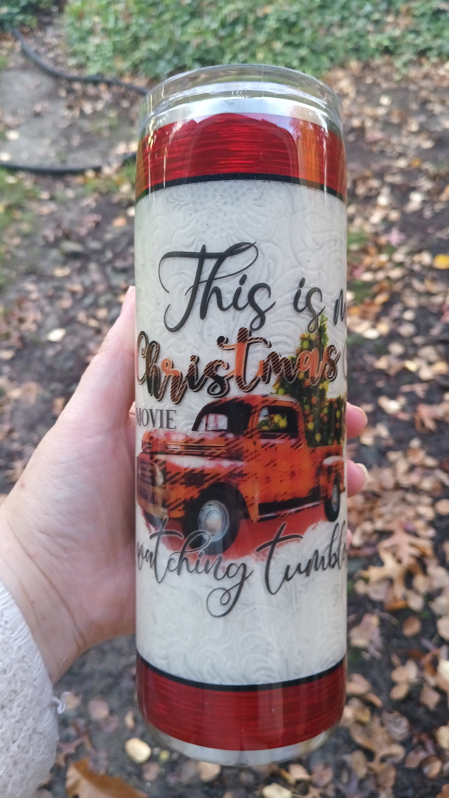 Christmas truck - Red