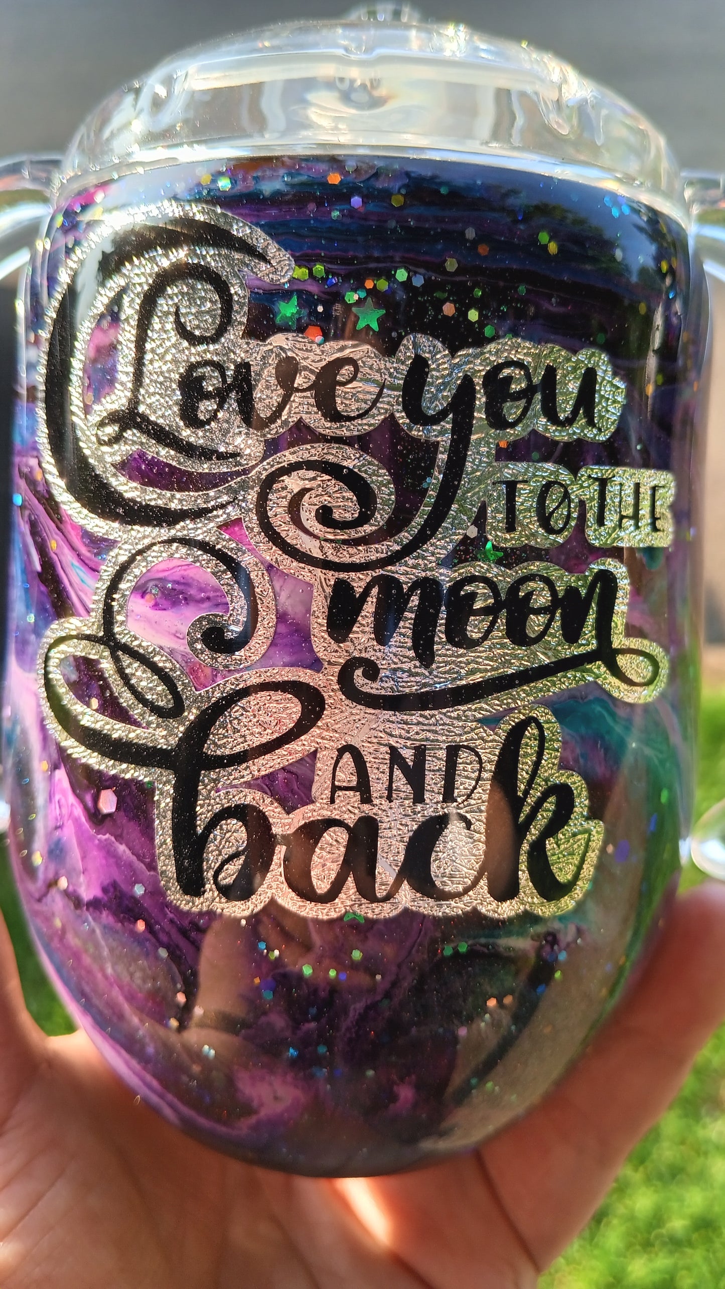 Love you to the moon and back sippy