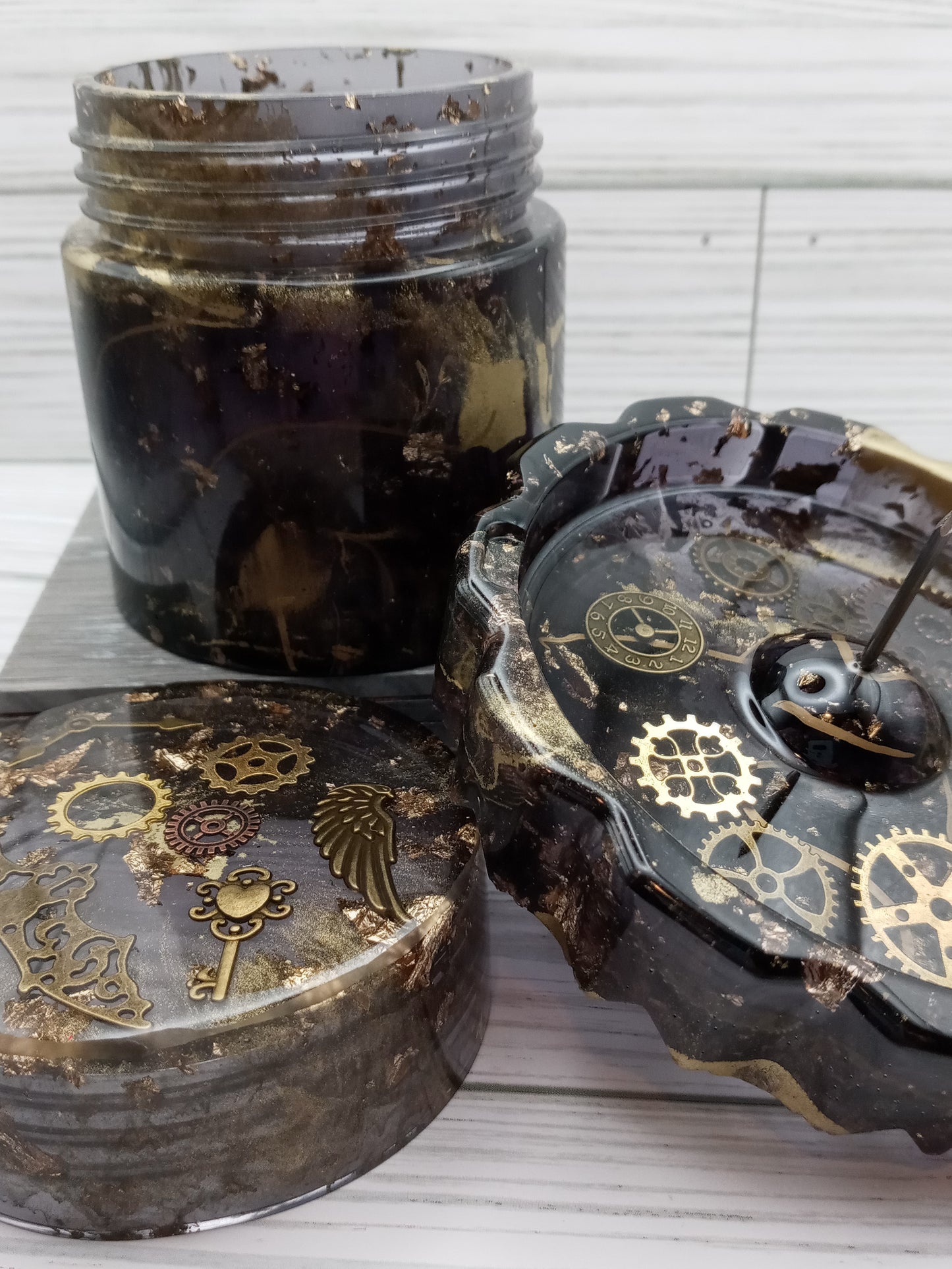 Steam Punk Jar set