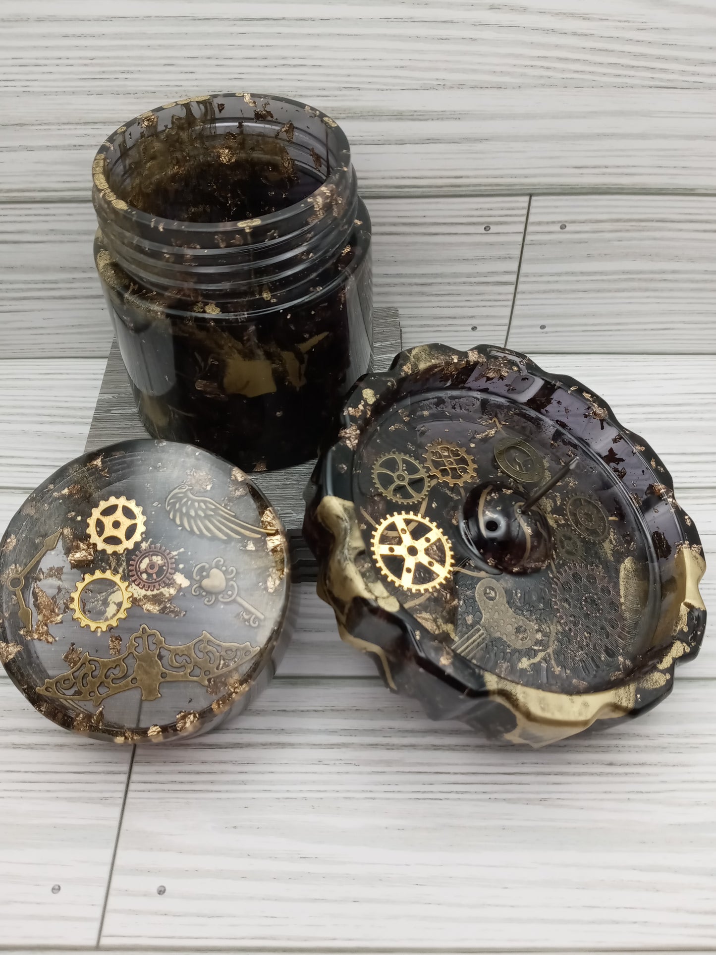 Steam Punk Jar set